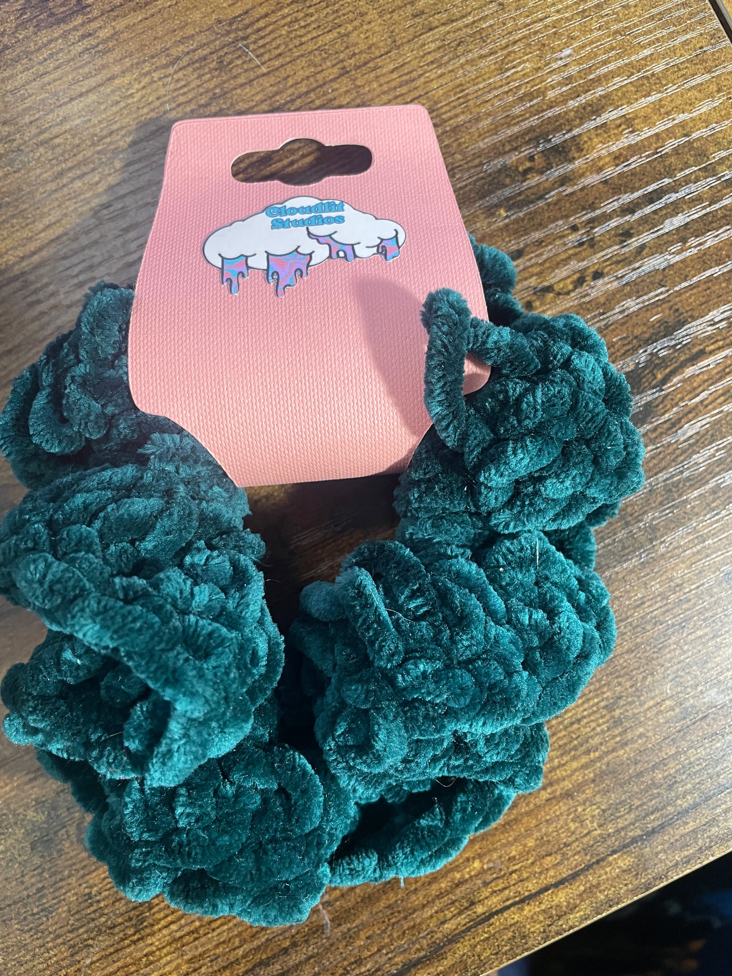Forest Magic Velvet Scrunchie
