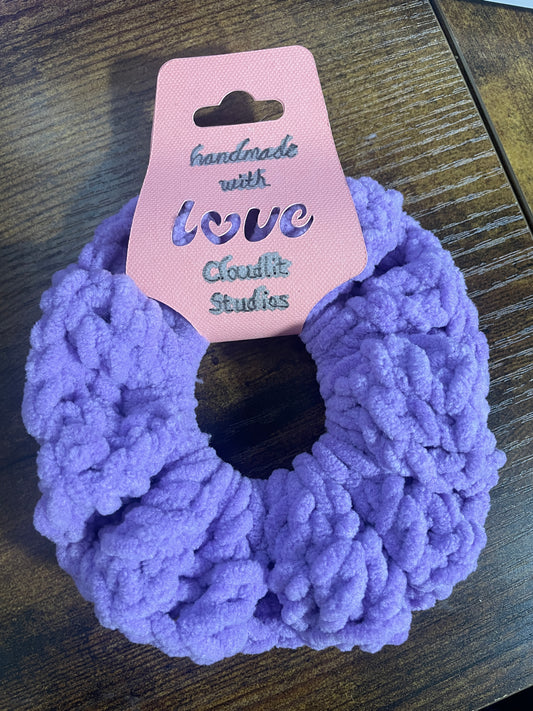 Dream Puff Plush Scrunchie