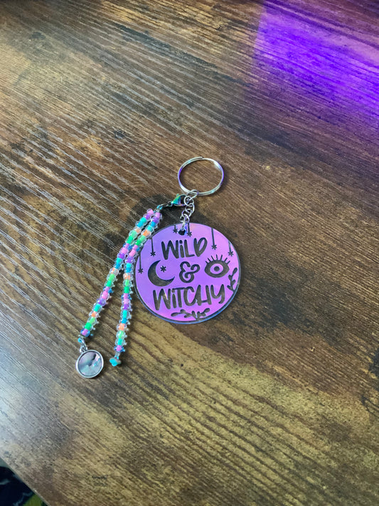 Wild & Witchy - Keychain