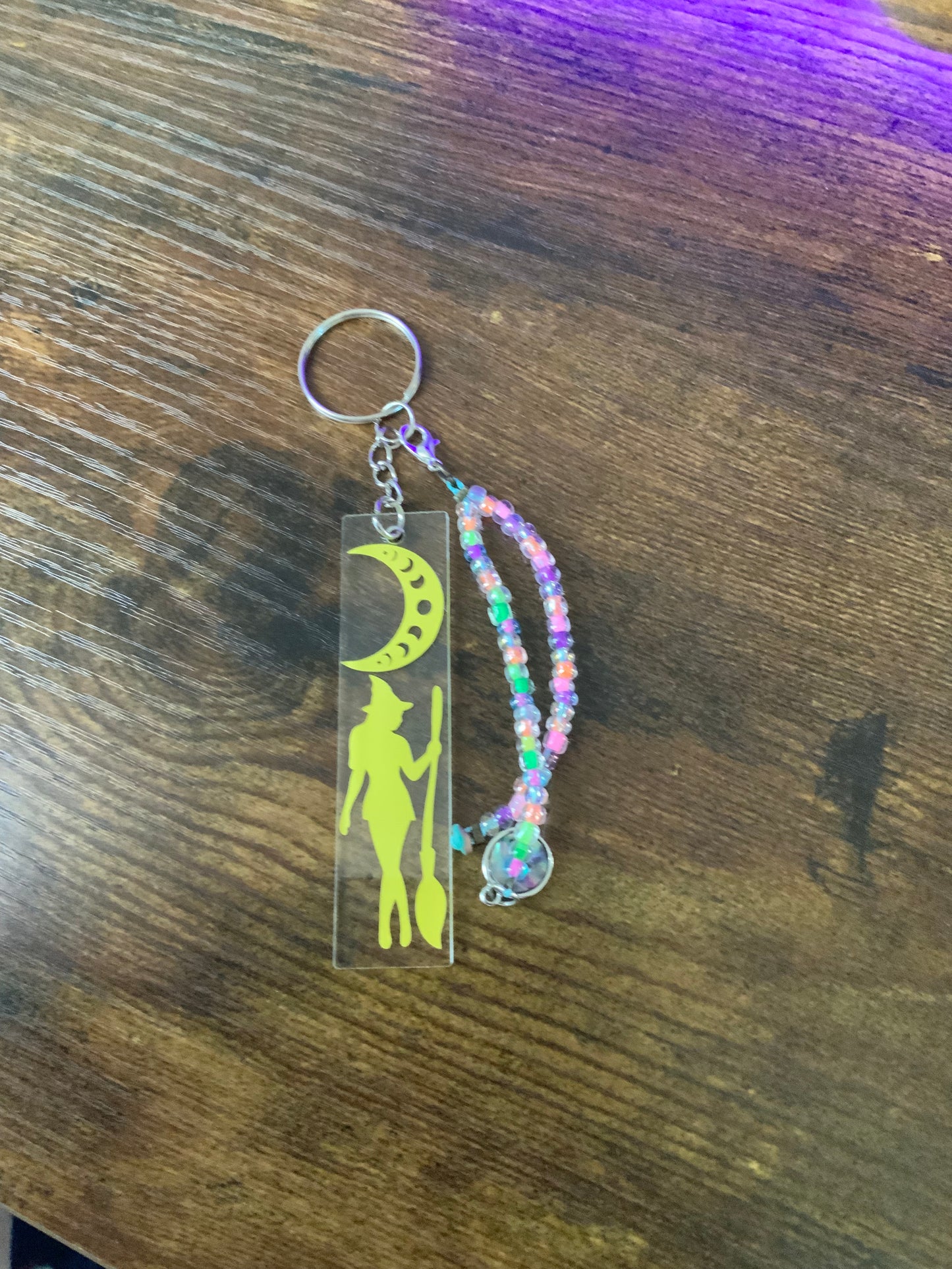 Moonlight Ride - Keychain