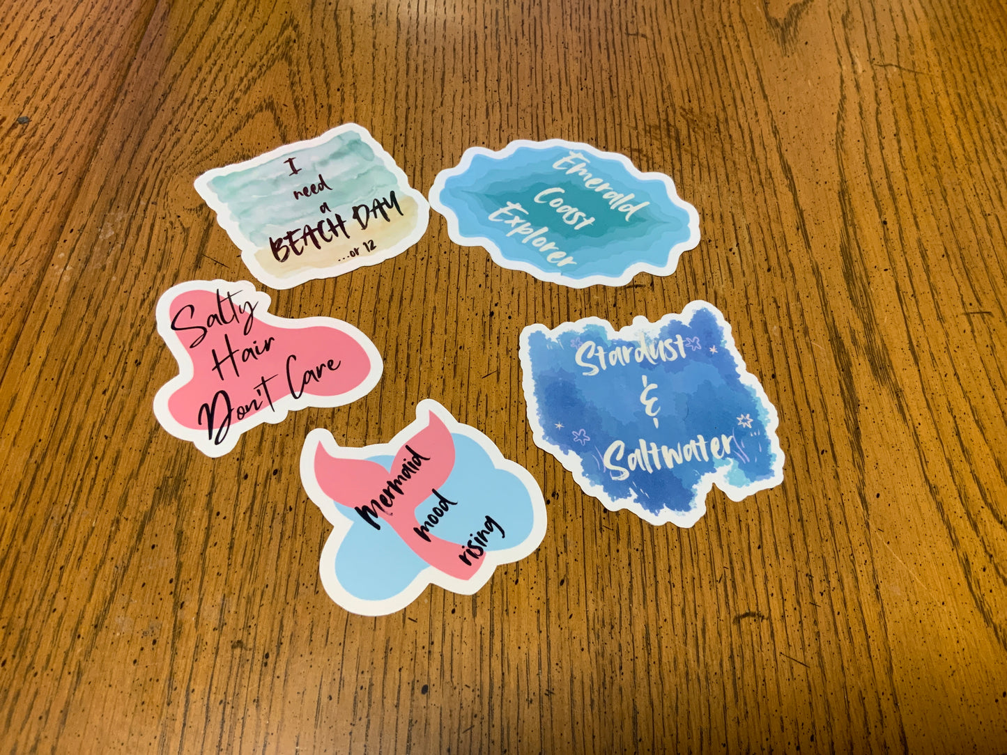 Beach Vibes Sticker Bundle